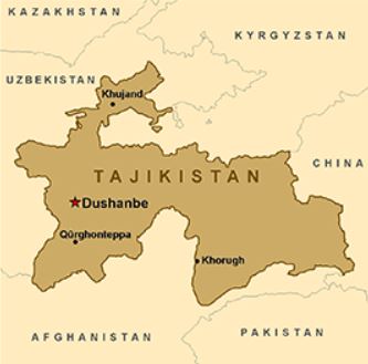 map-tajikistan